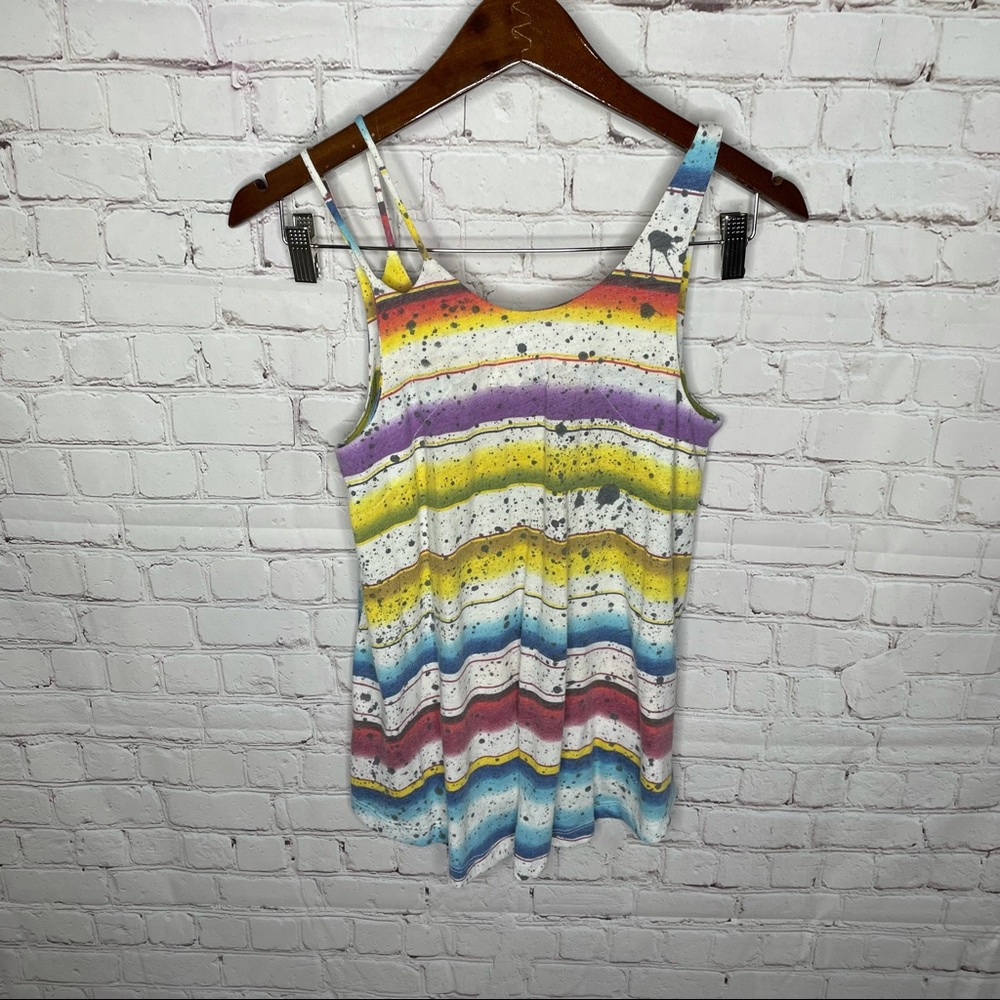Seneca Rising PacSun Striped Tank Top S - Picture 5 of 6